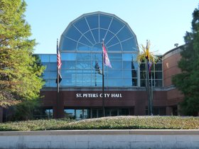 Saint Peters City Hall Atrium Exterior